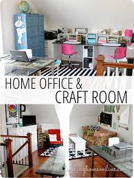 These 15 amazing craft room ideas are going to get you started on designing a great craft area in your home from storage to organization, decorating and more. The Craft Room And Home Office Are Done Finding Home Farms Home Office Decor Craft Room Office Home Office Space