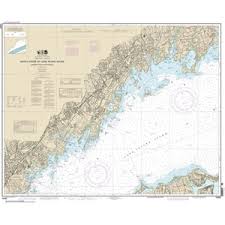 12367 North Shore Of Long Island Sound Greenwich Point To New Rochelle Nautical Chart