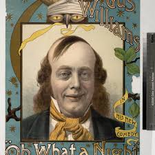 Gus Williams in his new comedy “oh, what a night” — Calisphere