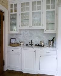 wet bar sink transitional kitchen