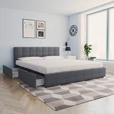 Shop wayfair for a zillion things home across all styles and budgets. Houchins Upholstered Storage Platform Bed Upholstered Beds Furniture Upholstered Bed With Storage
