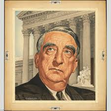 Oil Painting Replica Frederick Moore Vinson, 1945 by Ernest Hamlin Baker  (Inspired By) (1889-1975)