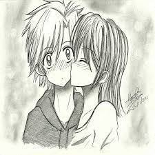 Resultado De Imagen Para Dibujos A Lapiz De Amor Anime Faciles Anime Facil De Dibujar Dibujos Amor Para Dibujar