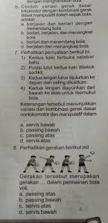 Kalau kita hendak mendistribusikan 3 gerakan (gerakan a, b, dan c) pada 2 blok musik (64 hitungan), maka kemungkinan pertama. 6 Contoh Variasi Gerak Dasarlokomotor Dengan Kombinasi Gerakdasar Manipulatif Dalam Sepak Brainly Co Id