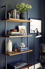 Moody Mid Century Home Office Shop The Look Emily Henderson Home Office Decor Interior Design Living Room Warm Living Room Interior