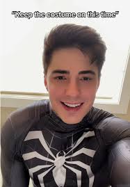 Gay Man in Super Hero Costume