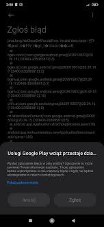 Wzrost prób samobójczych o 134%! Sklep Google Play Wciaz Przestaje Dzialac