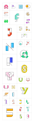 In the alphabet games below, your child will be able to focus on learning the name, shape, and sound of each letter. 36 Days Of Type On Behance