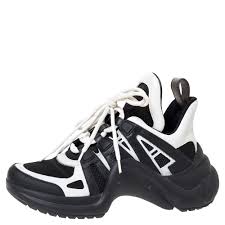 Shop poshmark and save hundreds on handbags, purses, wallets, and more. Louis Vuitton White Black Leather And Mesh Lv Archlight Sneakers Size 37 Louis Vuitton Tlc