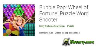 Now people are not just spectators; Bubble Pop Wheel Of Fortune Puzzle Word Shooter Mod