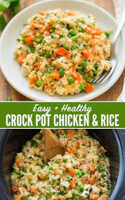 Slow cooker paleo & gluten free butter chicken. Easy Cheesy Crock Pot Chicken And Rice Casserole Simple And So Yummy One Of Our Favorite H Chicken Crockpot Recipes Crockpot Chicken Healthy Healthy Crockpot
