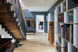 Mar 27, 2019 · 25 stylish hallway wallpaper ideas from interior designers. 75 Beautiful Hallway With Blue Walls Ideas Designs July 2021 Houzz Uk