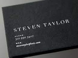 Black suede business cards with gold and black foil. 55 Inspiring Business Card Designs Black Business Card Business Card Design Lawyer Business Card