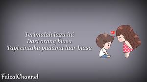 Dapatkan lirik lagu lain oleh andmesh di kapanlagi.com. Andmesh Kamaleng Cinta Luar Biasa Lirik Animasi Youtube