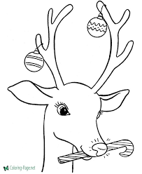 Reindeer Coloring Pages To Print Free Christmas Coloring Pages Christmas Coloring Sheets Christmas Coloring Books
