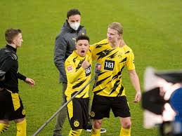 Jadon sancho dan erling haaland sukses antara borussia dortmund juara dfb pokal. Jadon Sancho Bvb Gibt Haaland Mega Versprechen Furs Saisonfinale Bvb