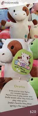 Drella The Cow Hugmee Squishmallow Cute Stuffed Animals Cow Cute There are nine new editions, including three easter egg styles, a chick, a cow, and more spring takes on classic squishmallows characters. drella the cow hugmee squishmallow