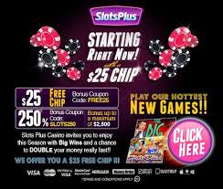 Slots Plus Casino 25 Free Chip Online Casino Casino Online Casino Slots