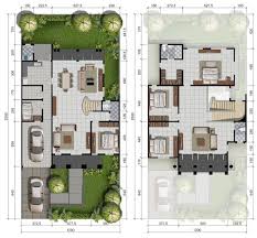 Tipe rumah 45 biasanya memiliki 2 kamar tidur 1 ruang tamu 1 ruang keluarga 1 dapur 1 kamar mandi dan teras serta garasi yang cukup luas. Desain Rumah Minimalis 5 Kamar Tidur Cek Bahan Bangunan