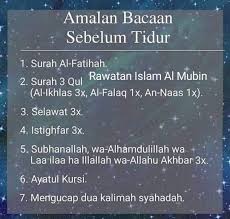 Bahkan untuk bacaan dalam sholat pun orang sering menggunakan surat 3 qul ini. Rawatan Islam Al Mubin Startseite Facebook