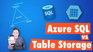 The devil's in the details, so let's take a closer look. Azure Sql Vs Azure Table Storage Youtube