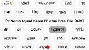 Nama squad ml keren dan artinya. Nama Squad Keren Ff Yang Belum Dipakai 2021 Cara1001