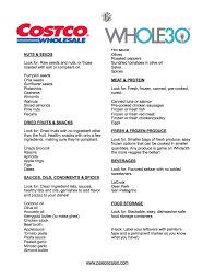 The Only Whole30 Costco Shopping List You Ll Ever Need Whole 30 Costco Whole 30 Meal Plan Whole 30 Diet