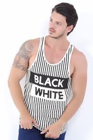 Erkek Tisort Black White Baskili Sari Atlet Marjinal Kislik Style Magaza Salas Kisa Alisveris Toptan Abiye Otantik Model Erkek Tisort Tisort Sari