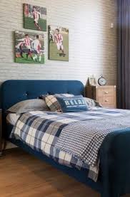 The sofa on the side can easily be converted into a bed for sleepover. 37 Teen Boy Bedroom Design Ideas Sebring Design Build
