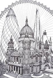 Color the streetscapes of london with over over sixty detailed designs of memorable scenery and experiences. Coloring Pages For Adults London Printable Free To Download Jpg Pdf
