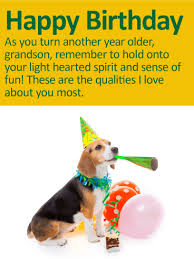 Humorous Birthday Greetings For Grandson To My Fun Grandson Happy Birthday Wishes Card Birthday Greeting Cards By Davia Happy Birthday Wishes Cards Birthday Wishes Cards Happy Birthday Wishes