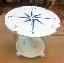 Nautical Compass Table At Coastal Home And Garden Llc Nautical Decor Shabby Chic Homes Nautical Bedroom