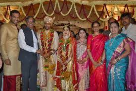 Sabitha Indra Reddy Son Kaushik Magnificient Wedding Indian Celebrity Events Actress keerthi reddy second husband | nextday poster.