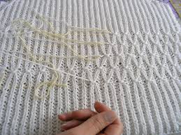 Count only the purl and knit columns when counting stitches. Smocking On A Brioche Rib Knit Carriewolf Net Knitting Tutorial Knitting Patterns Diy Knitting