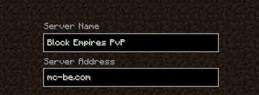 The world itself is filled with everything from icy mountains to steamy jungles, and there's always something new to explore, whether it's a witch's hut or an interdimensional portal. Block Empires Factions Pvp The Best Pvp Server Yet Minecraft Server