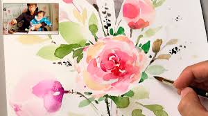 Always wanted to paint watercolor flowers? Lvl4 How To Paint Flowers With Watercolor Step By Step Tutorial Youtube