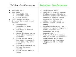 Wwii Conferences T Chart