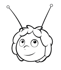 You could also print the picture by clicking the print button above the image. Maya The Bee Movie Coloring Pages Playing Learning