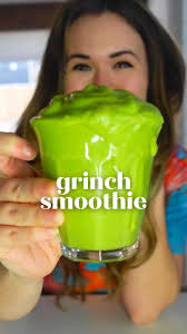 🌱🥬🤪GRINCH GREEN SMOOTHIE RECIPE!, ., 💕Psst. Want to know the secret to  making VEGAN GREEN SMOOTHIES taste amazing?!, ., ✔️Start by using spinach  combined with fruit. Spinach is a very neutral green, ...