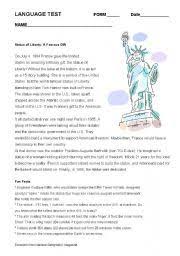 Statue Of Liberty Activities Worksheets All These Worksheets And Activities For Teaching The Statue Statue Of Liberty Book Statue Of Liberty Teaching English