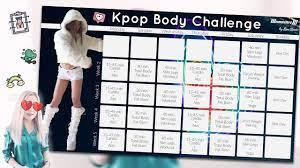 Kpop Body Challenge Get A Kpop Idol Body In 30 Days Youtube