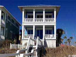 Vrbo Com 4078675ha Deja Vu Is A 3 Bedroom Home On The Beach With An Amazing View Of The G Beach Cottage Exterior Cottage Exterior Florida Vacation Rentals