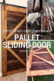 The world's most trusted source for designer doors & hardware. Stylish Rustic Sliding Pallet Interior Door 1001 Pallets