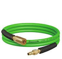 DEWENWILS 1/4 Inch x 6FT Hybrid Air Hose 300 PSI, Heavy Duty Air Compressor Hose with 1/4" Industrial Quick Coupler Fittings, Flexible and Kink ...