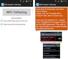 You can enable the portable wifi hotspot or wifi tethering. Wifi Tethering Wifi Hotspot Apk Download For Android Latest Version 5 0 Com Wifi Hotspot