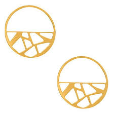 Boucles D Oreilles Les Georgettes Girafe Finition Or 43 Mm 70318841900000 Georgettes Boucles Boucle D Oreille