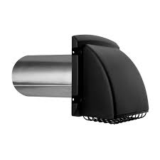 Dundas Jafine 4 Inch Black Dryer Vent Exhaust Hood Wide Mouth Cap With Pest Guard Part Number Bpmh4blkzw6 Walmart Com Walmart Com