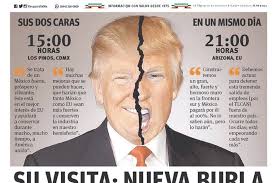 Es hora del cafe on facebook. How Some Mexican And American Newspapers Led With Trump S Visit To Mexico Poynter