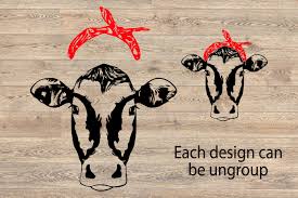 Download Cricut Cow Svg Free PSD Mockup Templates