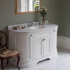 Many vanities come complete with the countertop and sink. Burlington 134 Curved Vanity Units Bathhouse Freestanding Vanity Unit Bathroom Vanity Units Traditional Bathroom